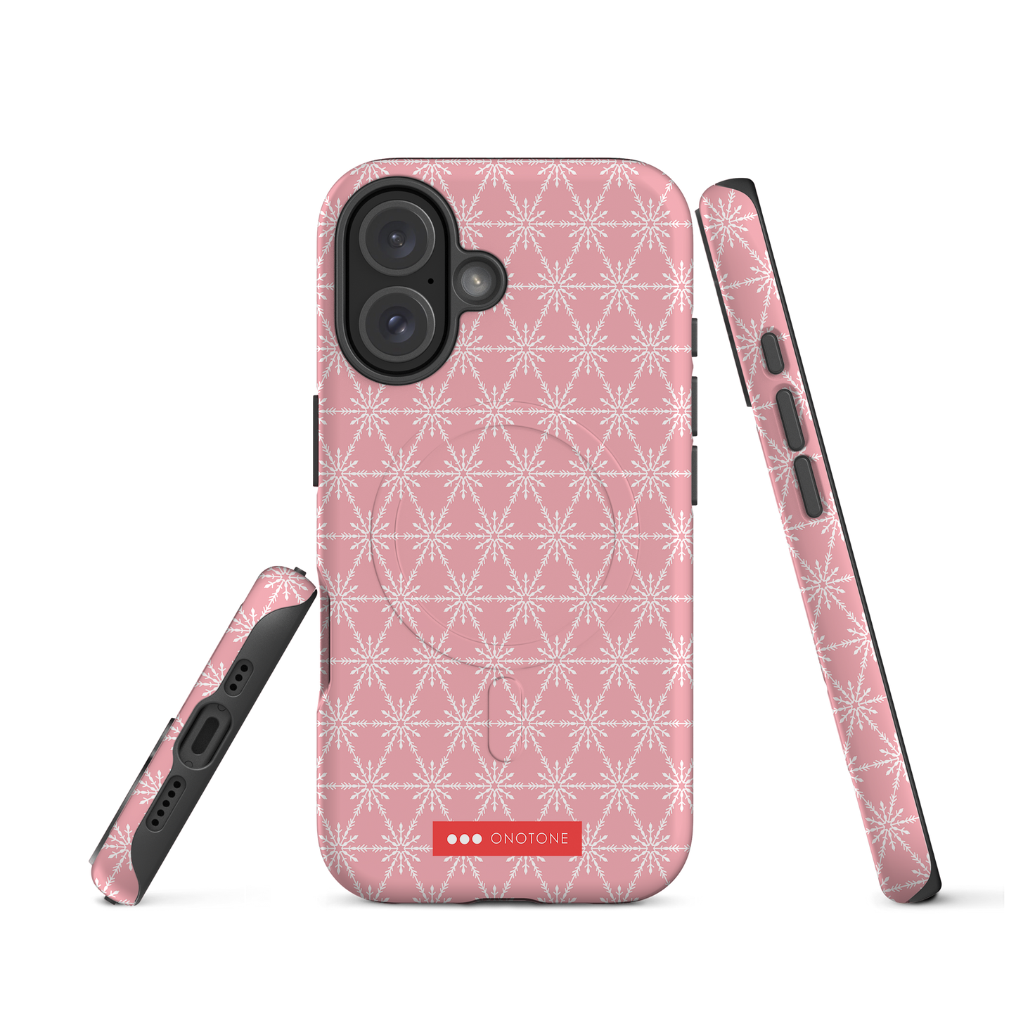 Japanese design indigo iPhone® Case with geometric patterns