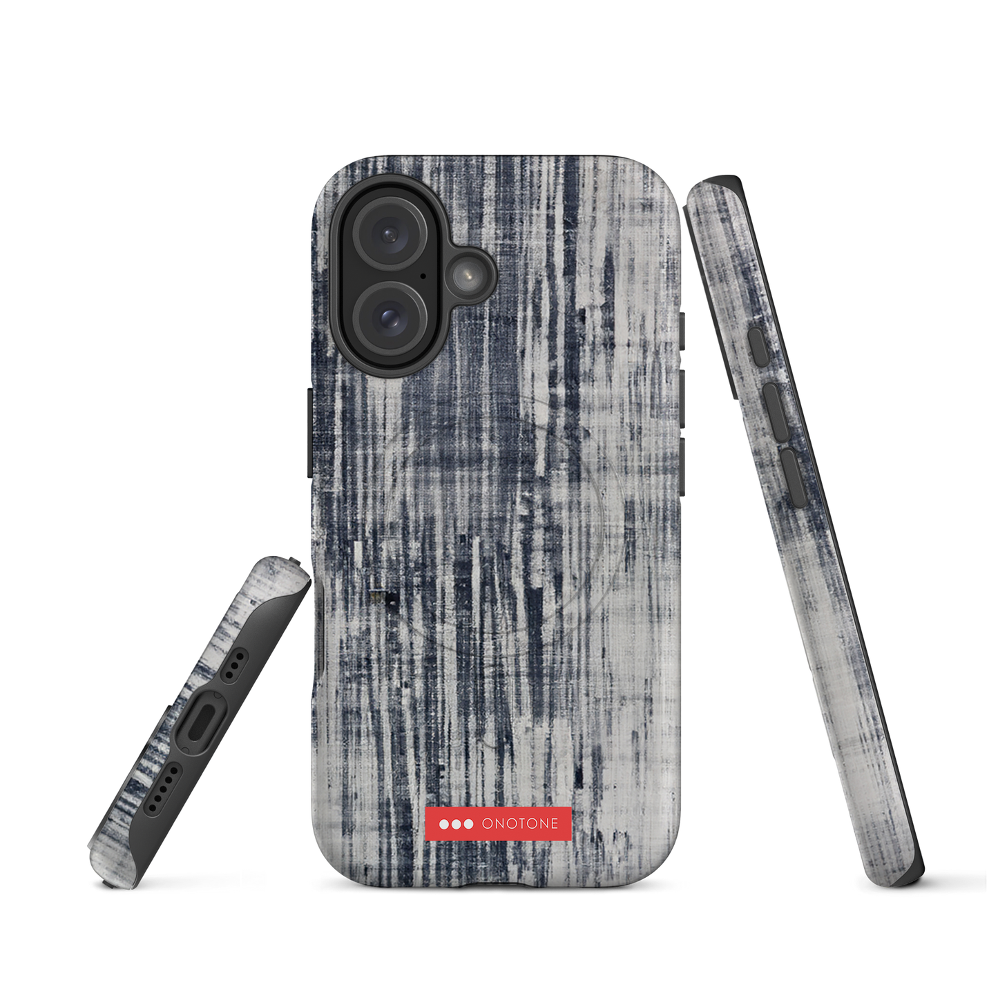 Japanese design indigo iPhone® Case (IND-040)