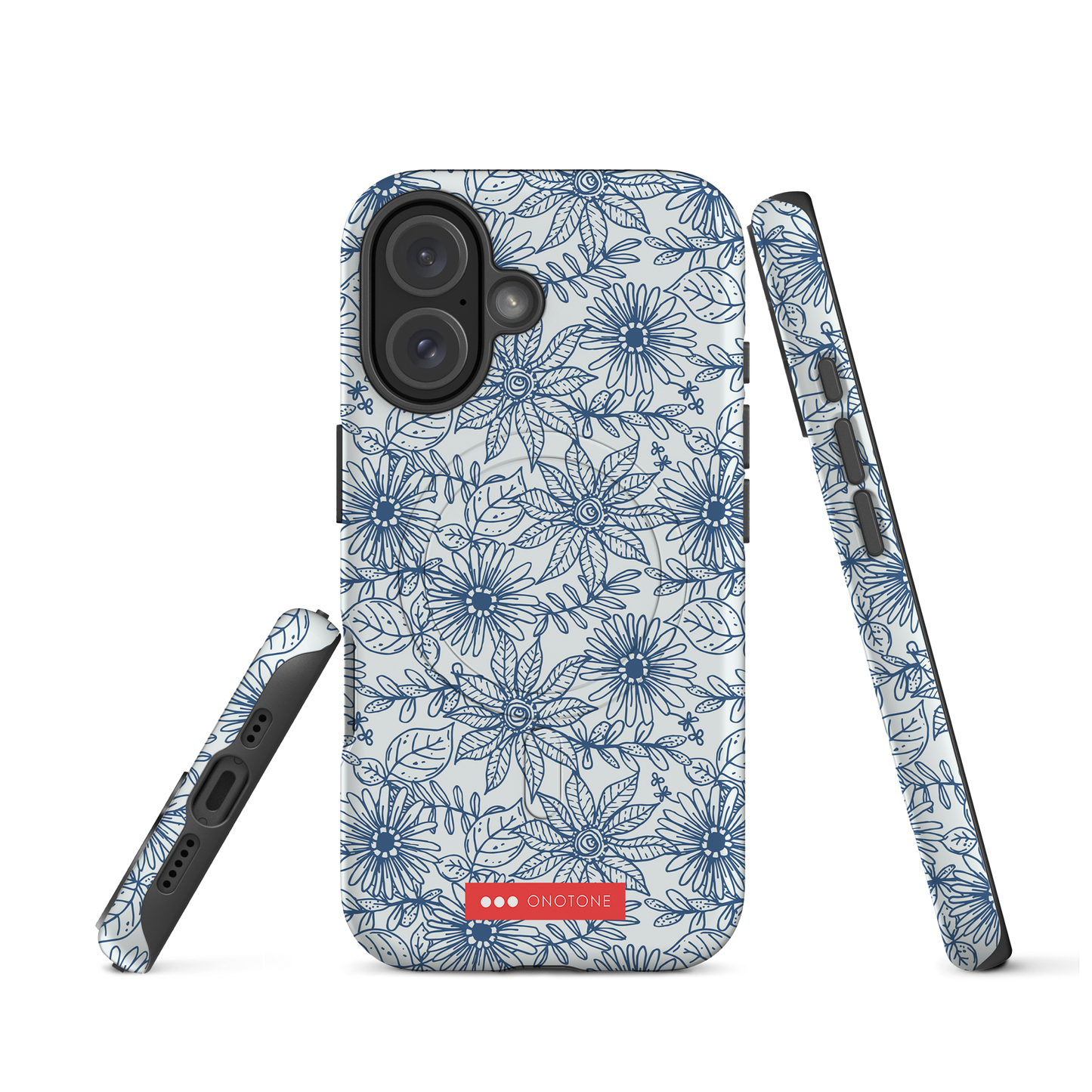 Japanese design indigo iPhone® Case