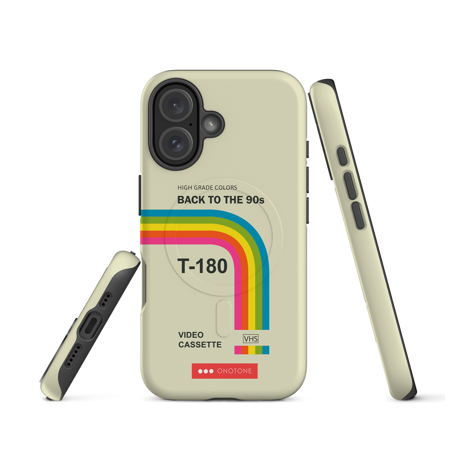Dual Layer back to 90s VHS modern iPhone® Case ( MD-1281)