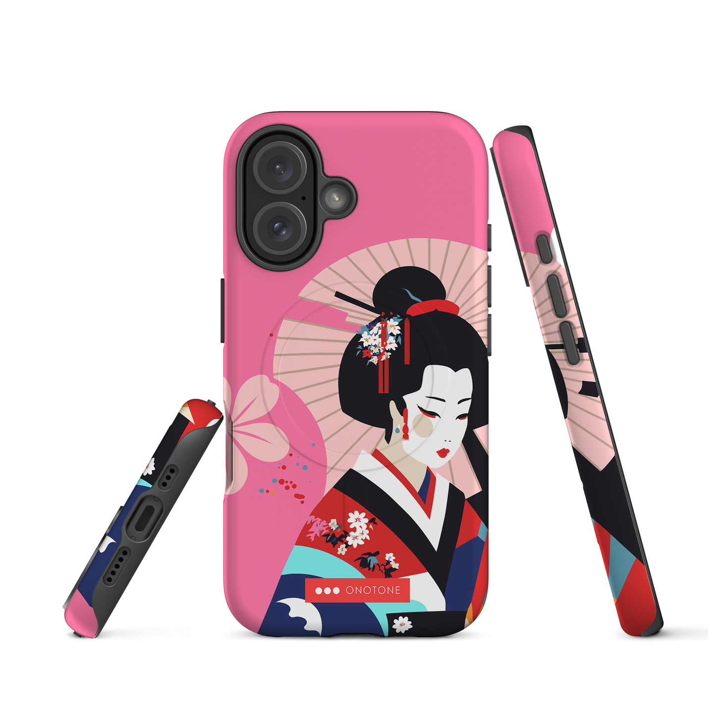 Dual Layer geisha modern iPhone® Case ( MD-2121)