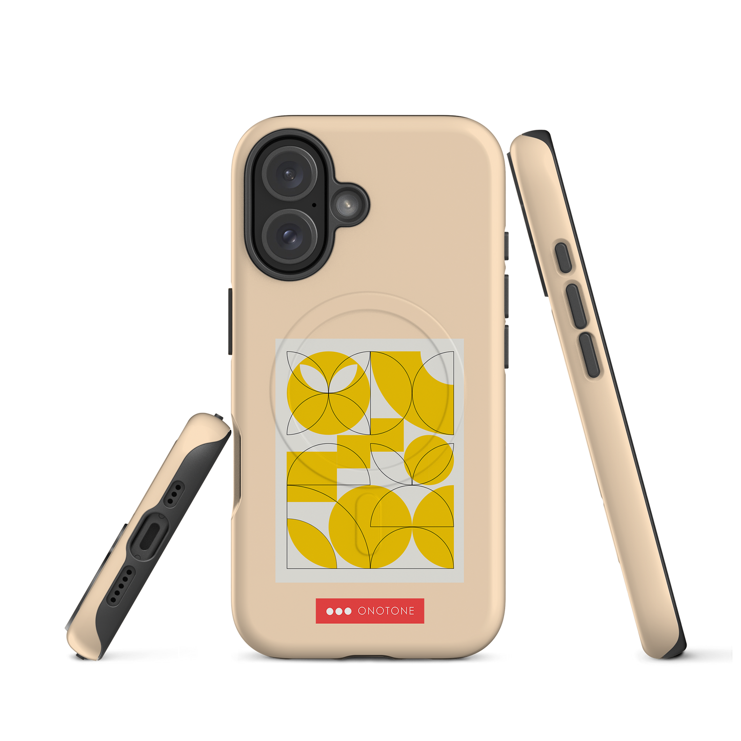 Dual Layer Bauhaus modern iPhone® Case ( MD-3073)