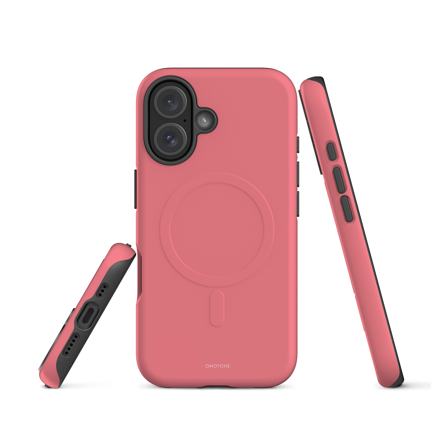Solid Color pink iPhone® Case - Pantone® 177