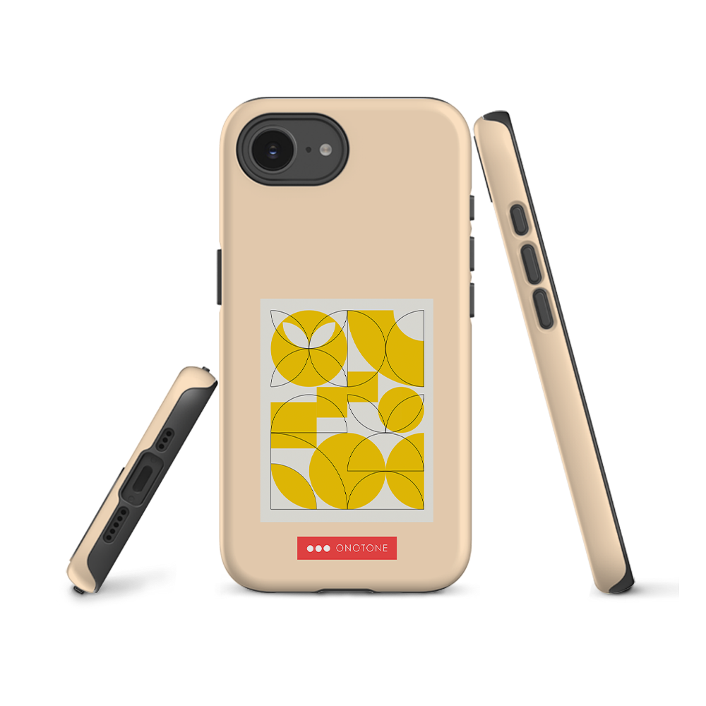 Dual Layer Bauhaus modern iPhone® Case ( MD-3073)
