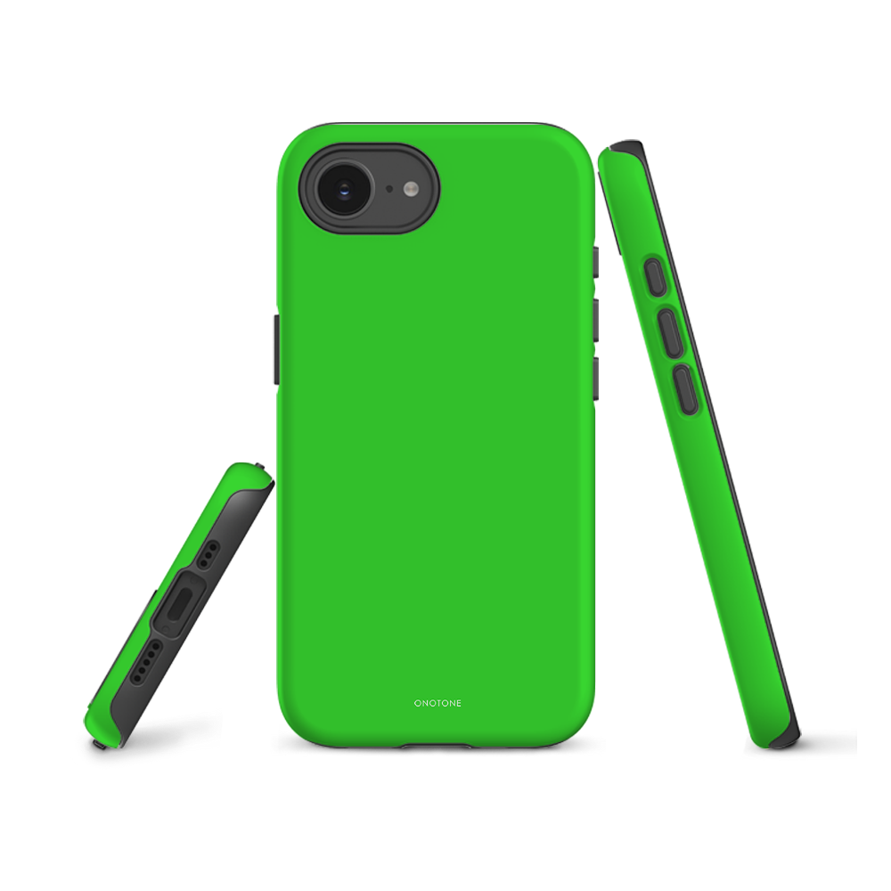 Neon Green iPhone Case - Pantone 802