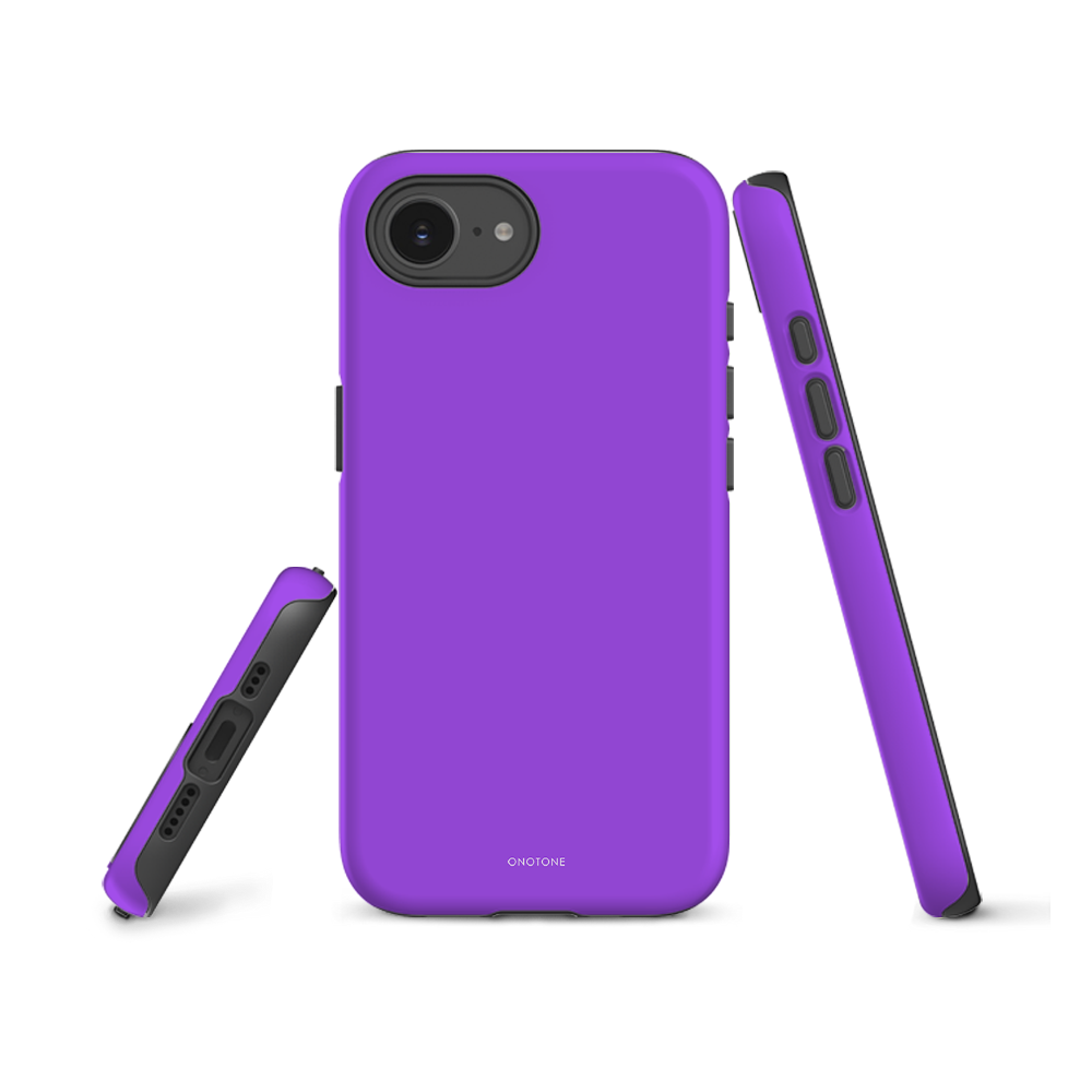 Electric Purple iPhone Case