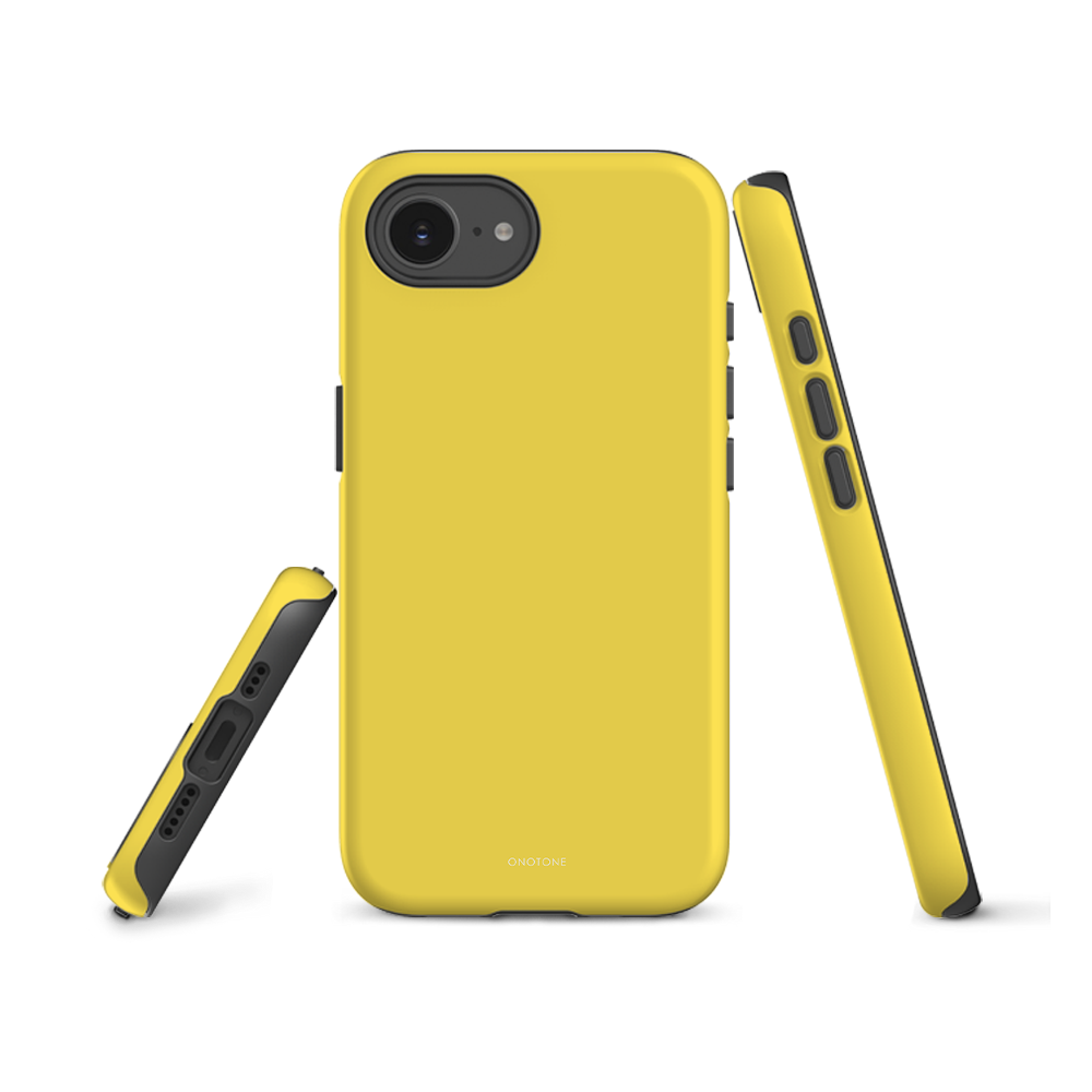 Solid Color yellow iPhone® Case - Pantone® 113