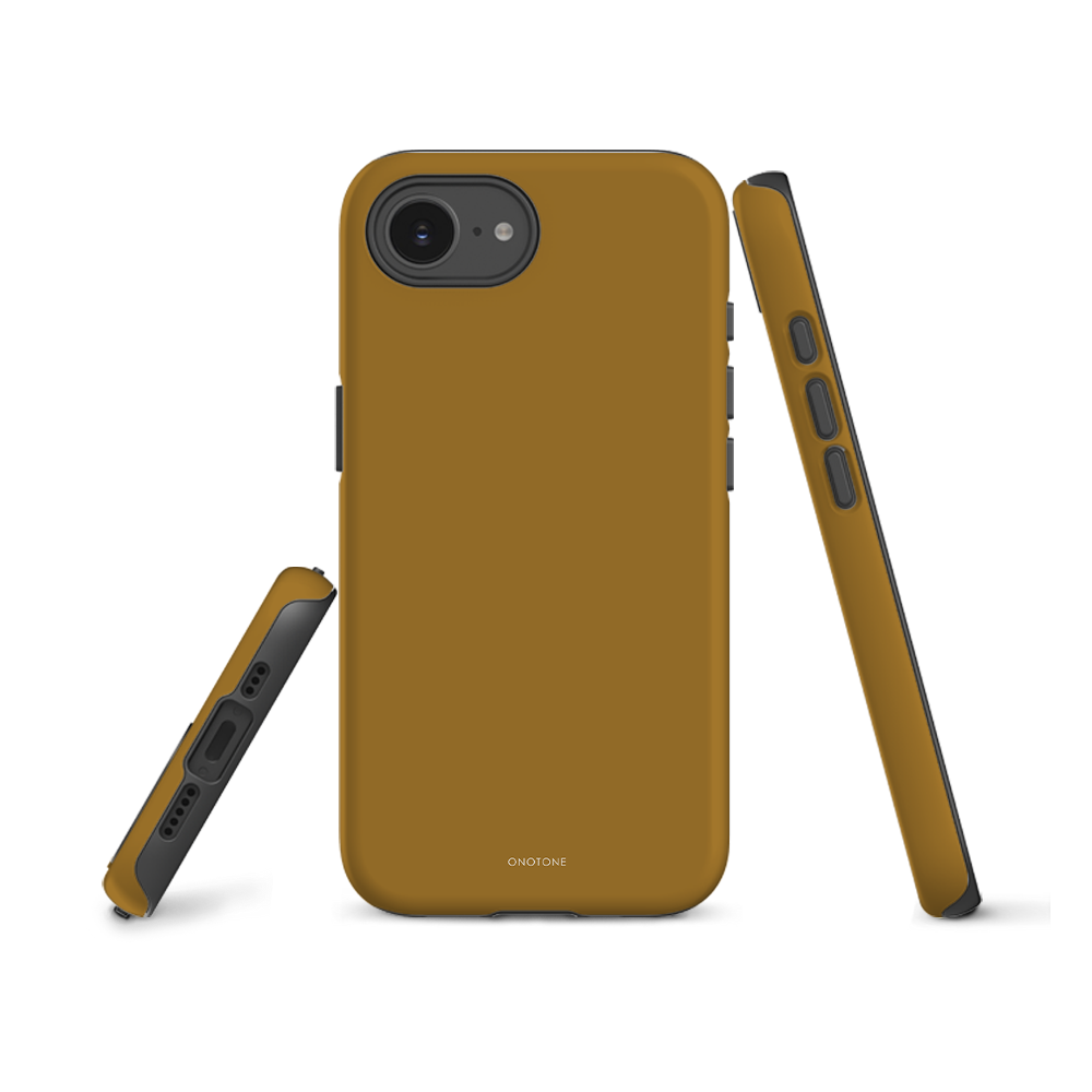 Solid Color brown iPhone® Case - Pantone® 132