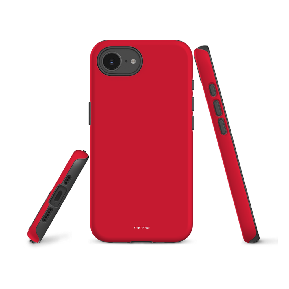 Solid Color red iPhone® Case - Pantone® 199