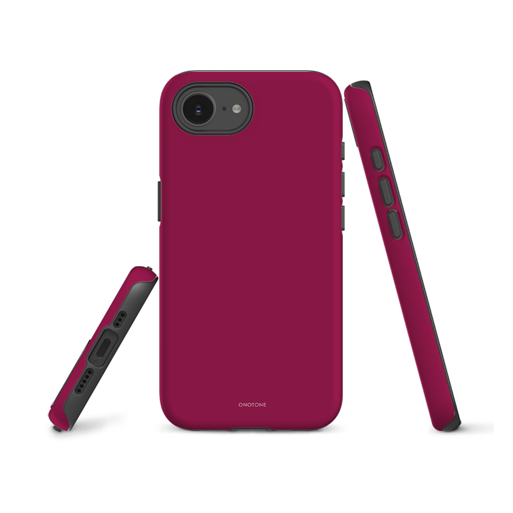 Solid Color red iPhone® Case - Pantone® 221