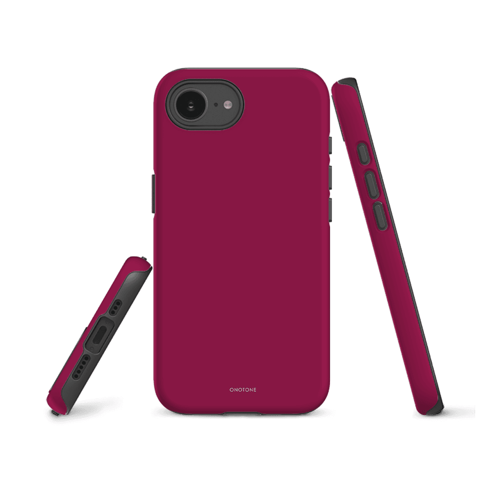 Solid Color red iPhone® Case - Pantone® 221