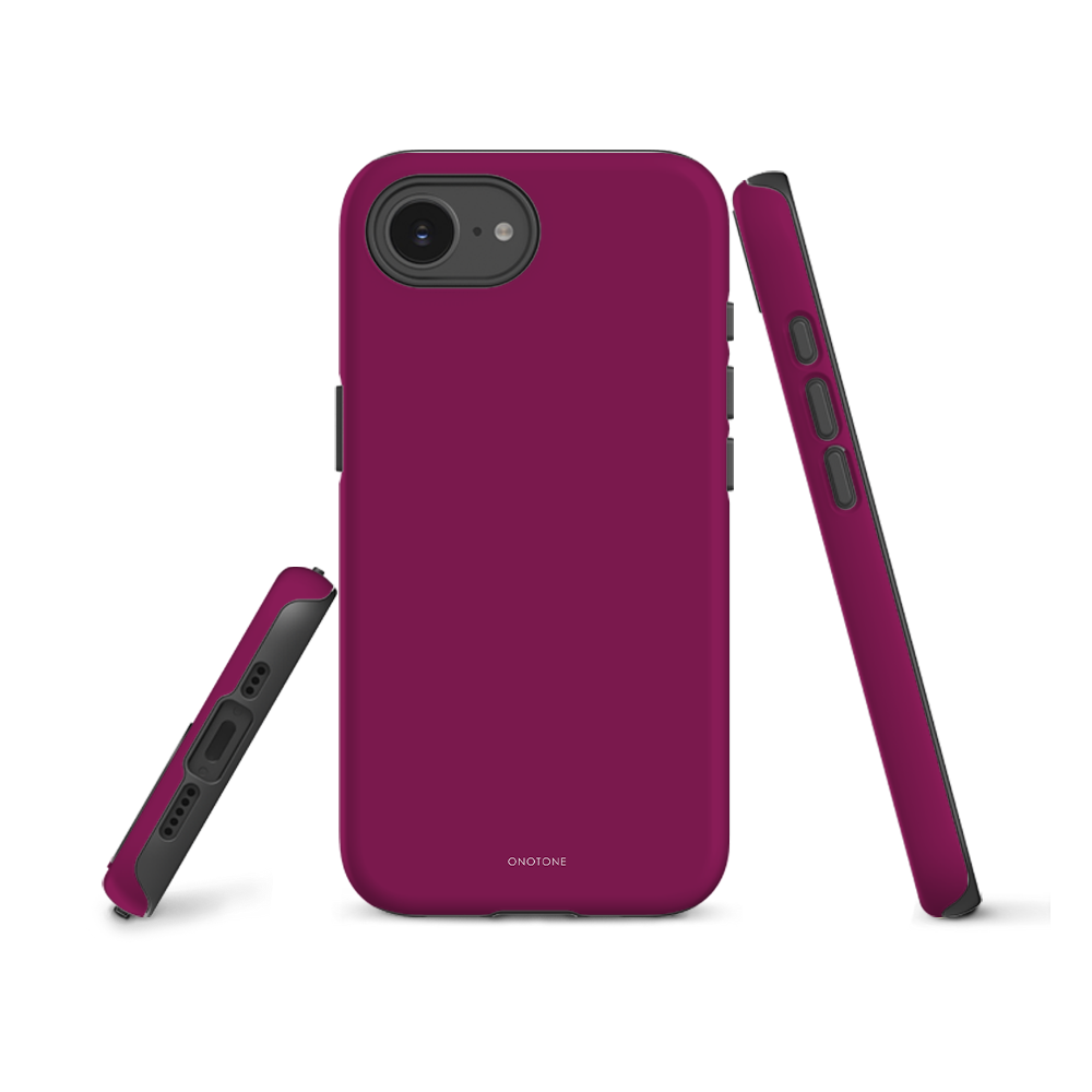 Solid Color purple iPhone® Case - Pantone® 235