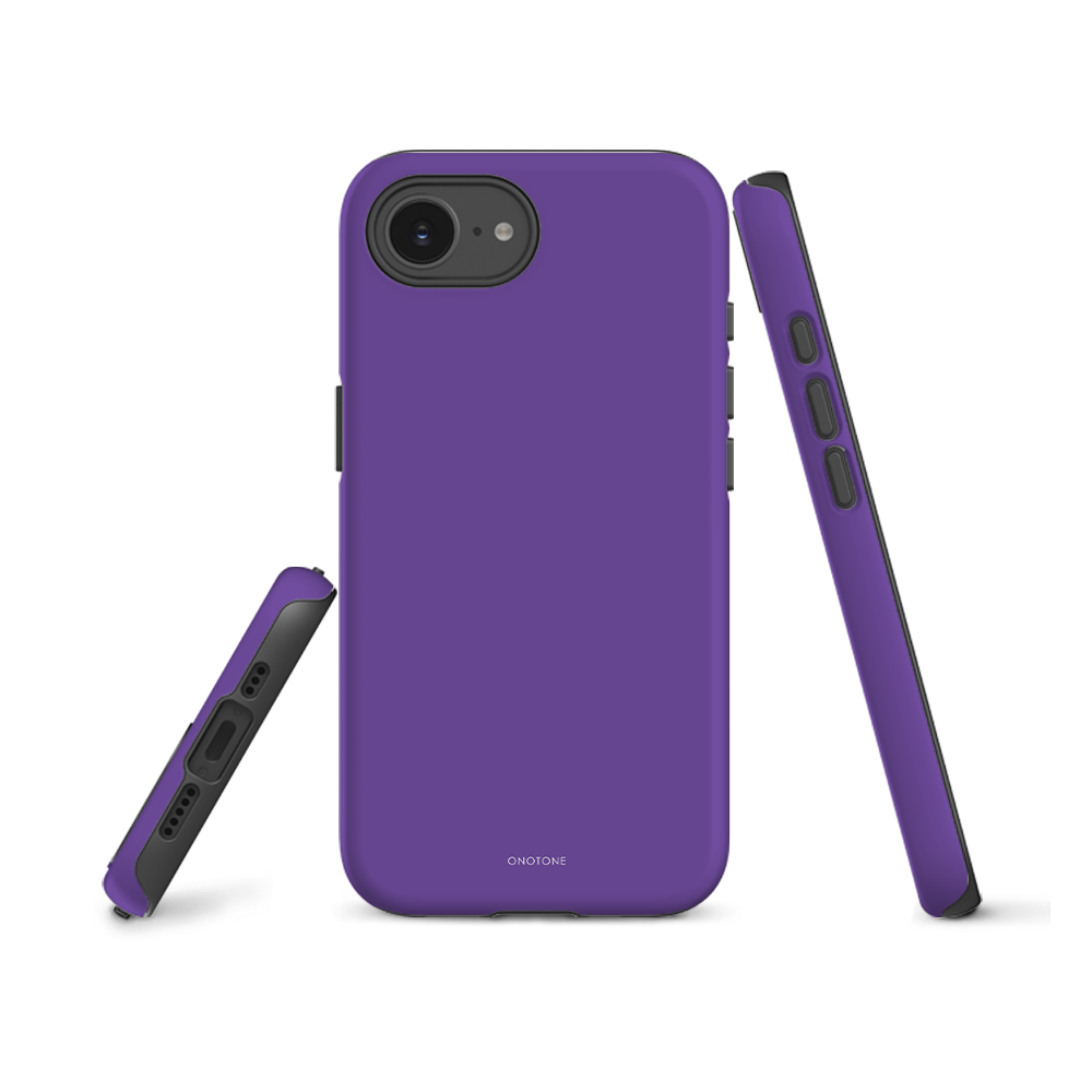 Solid Color purple iPhone® Case - Pantone® 266