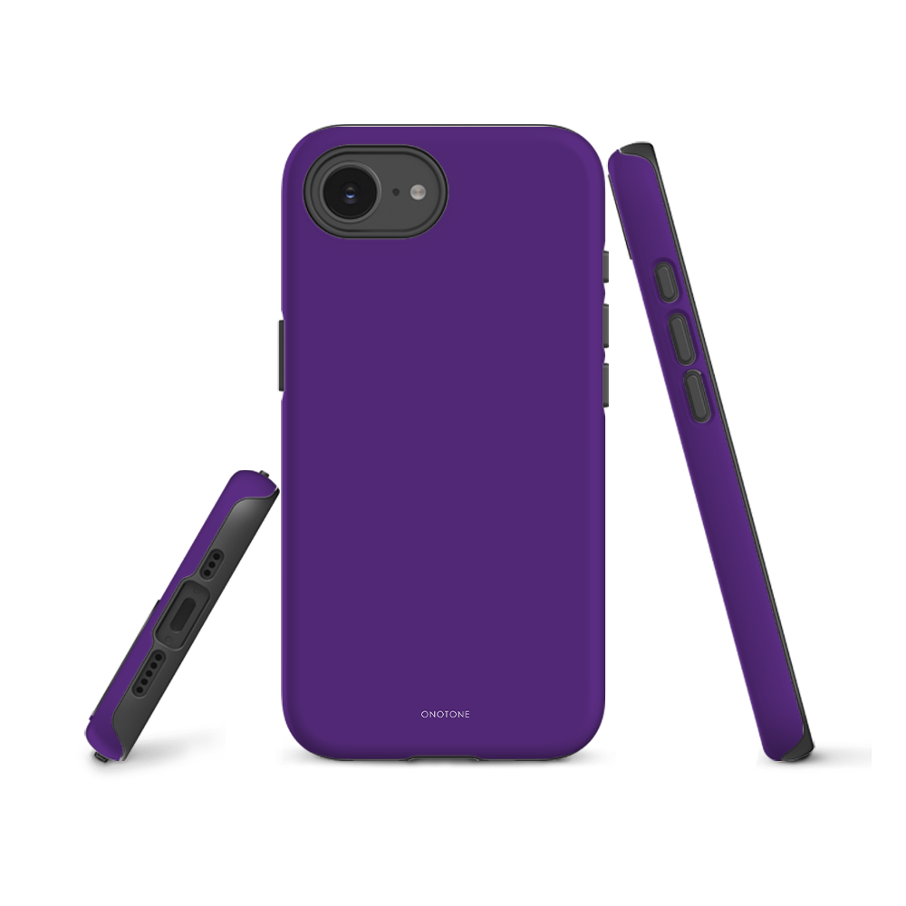 Solid Color purple iPhone® Case - Pantone® 268