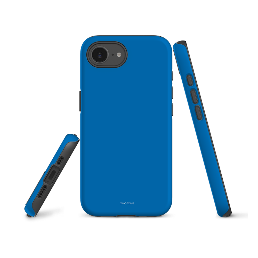 Solid Color blue iPhone® Case - Pantone® 285