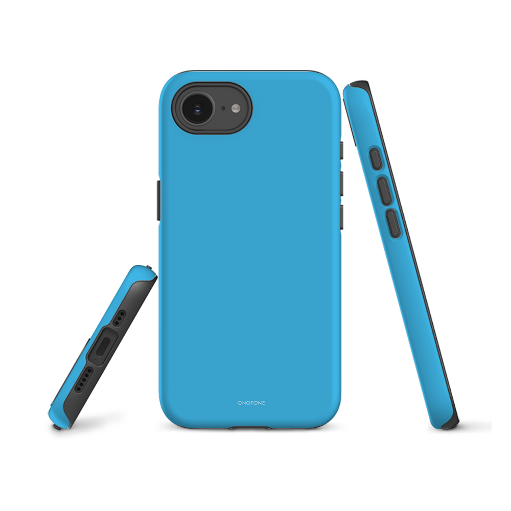 Solid Color blue iPhone® Case - Pantone® 298