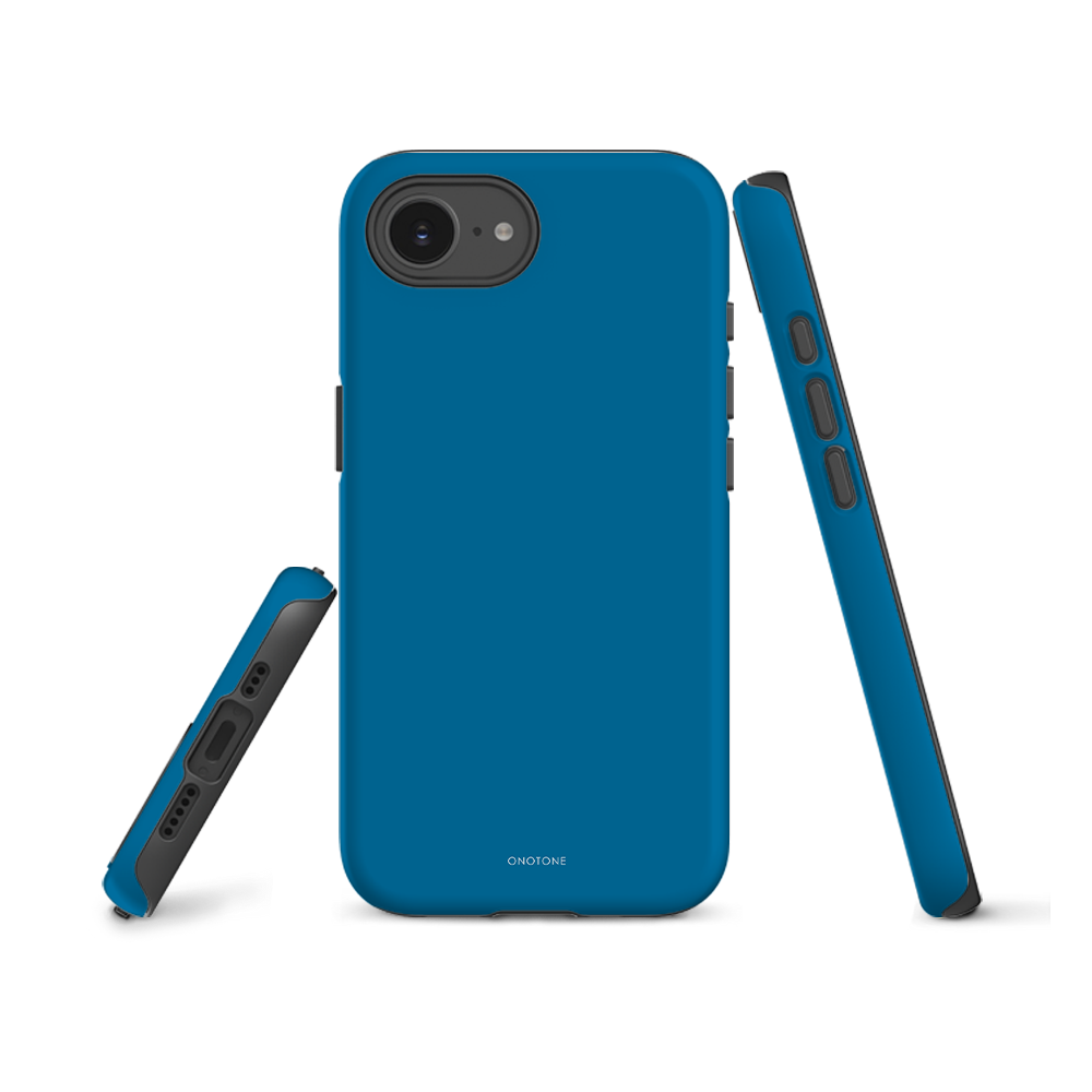 Solid Color blue iPhone® Case - Pantone® 307
