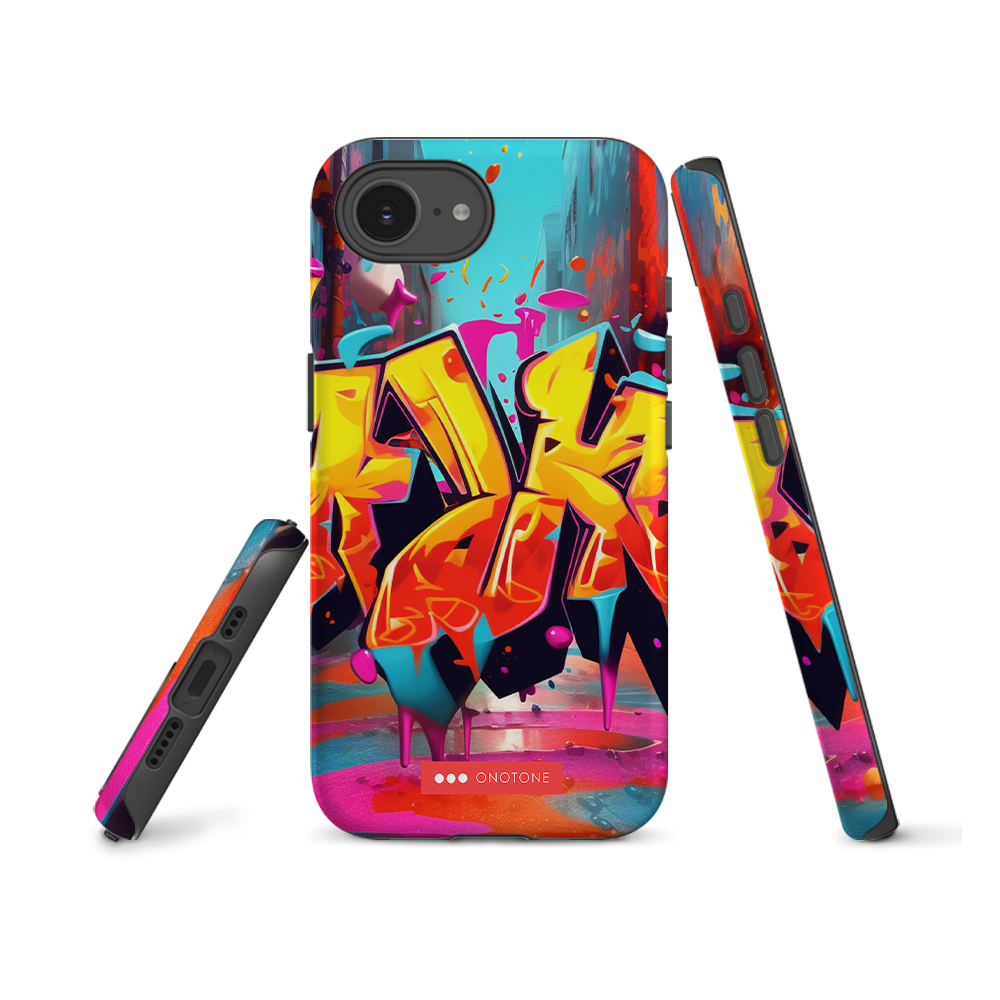 Dual Layer iPhone® Case with Street Art