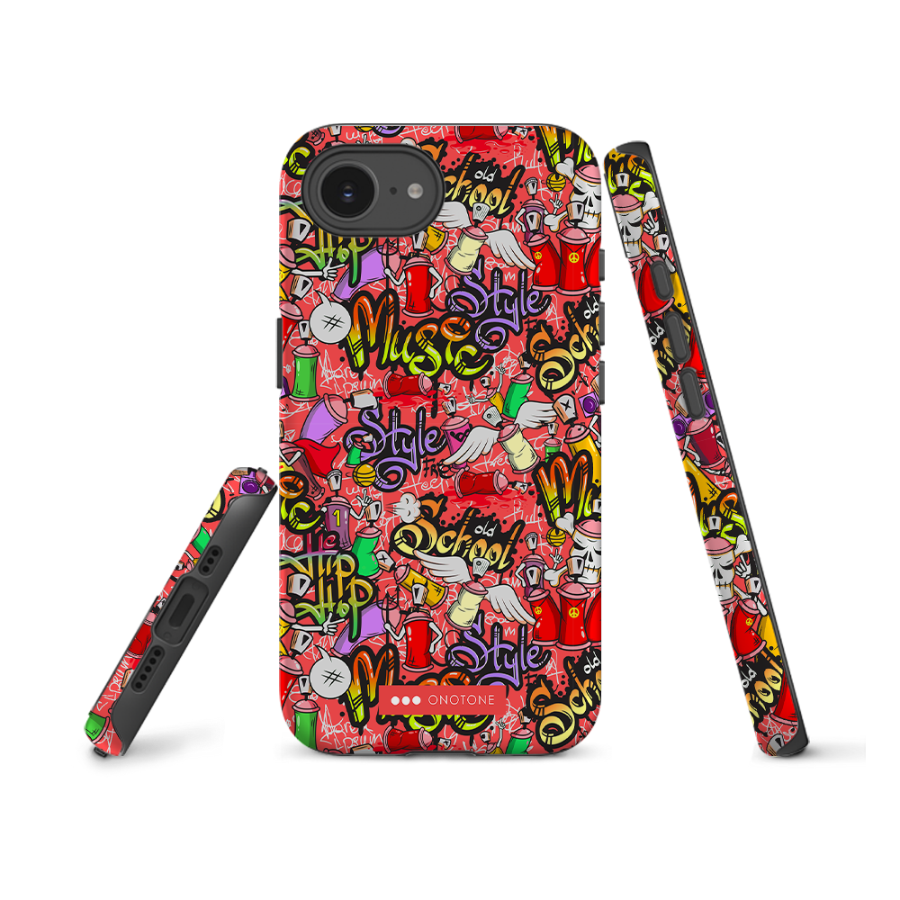 Dual Layer iPhone® Case with Street Art