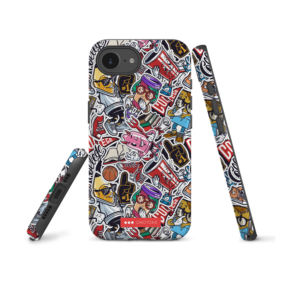 Dual Layer iPhone® Case with Street Art