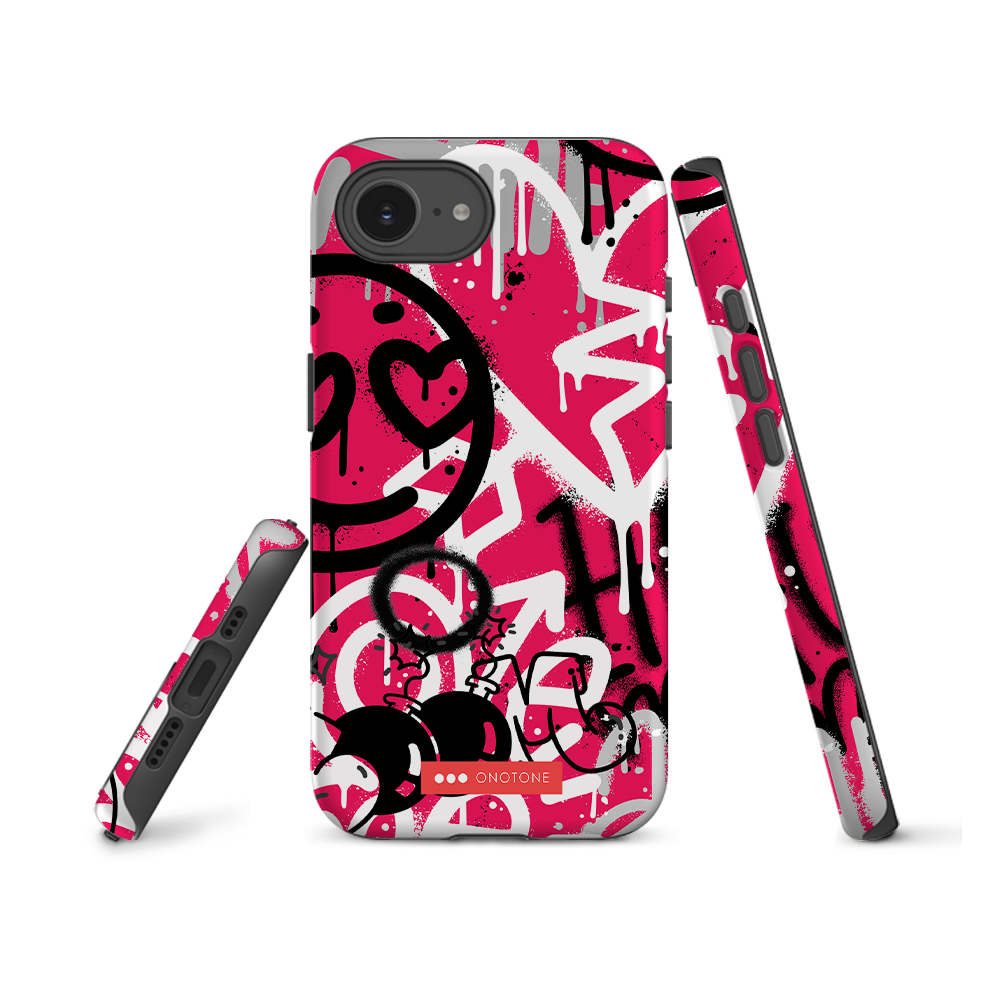 Dual Layer iPhone® Case with Street Art