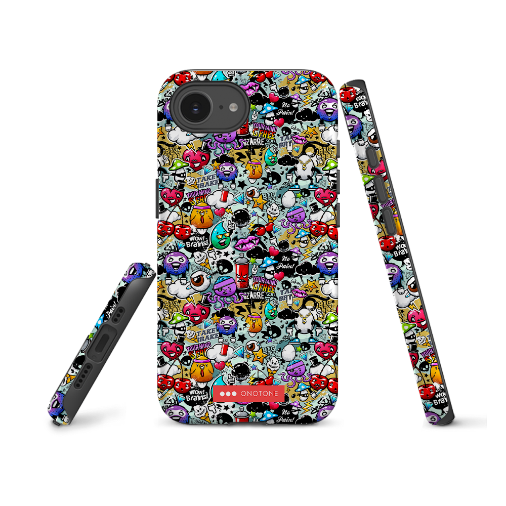 Dual Layer iPhone® Case with Street Art