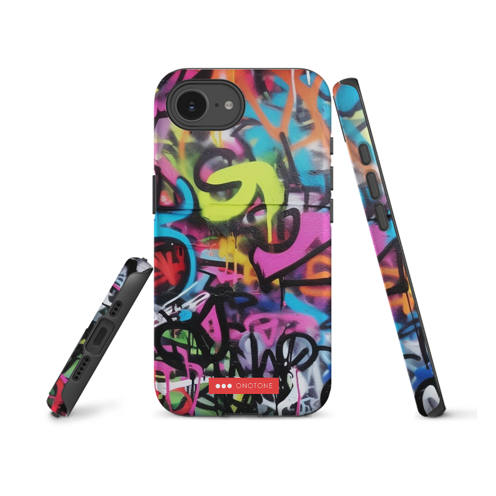 Dual Layer iPhone® Case with Street Art