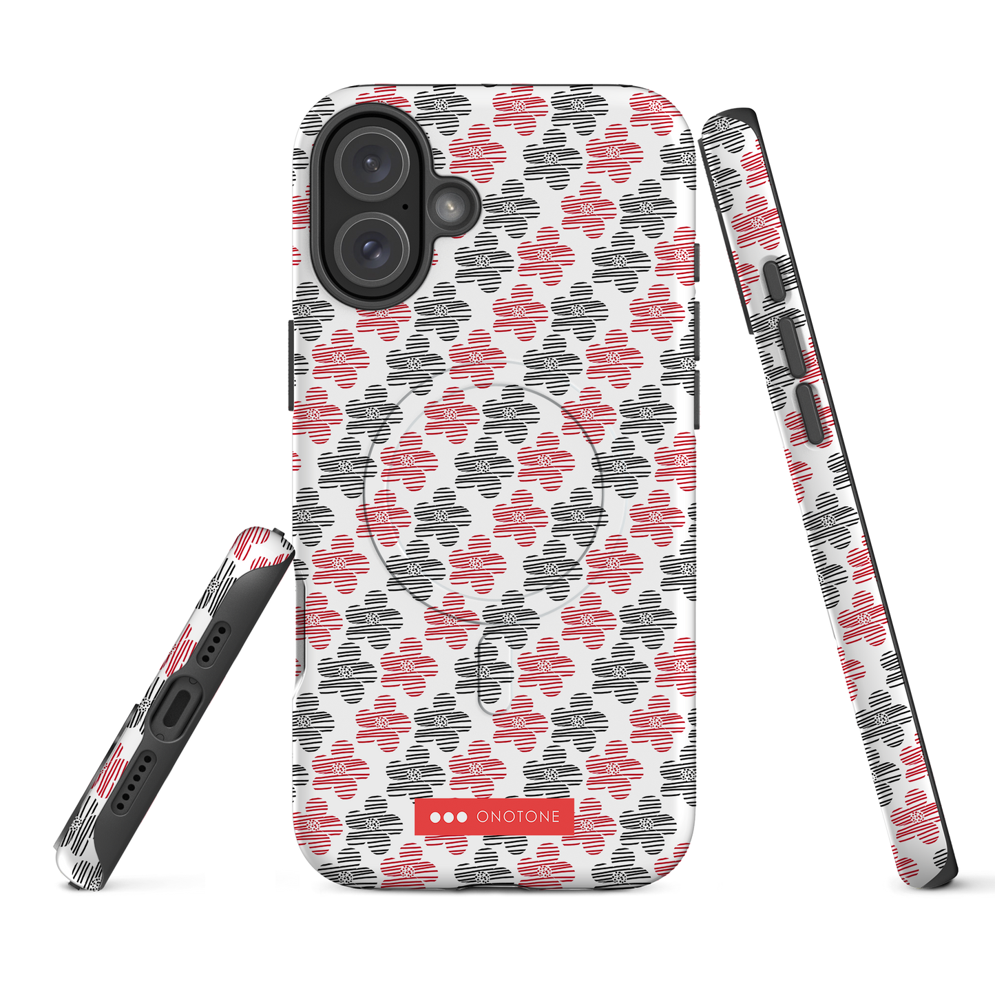 Japanese design indigo iPhone® Case with sakura
