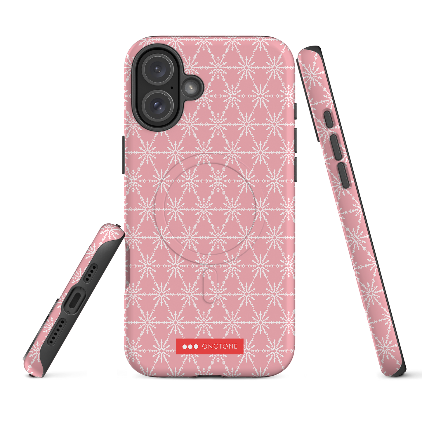 Japanese design indigo iPhone® Case with geometric patterns