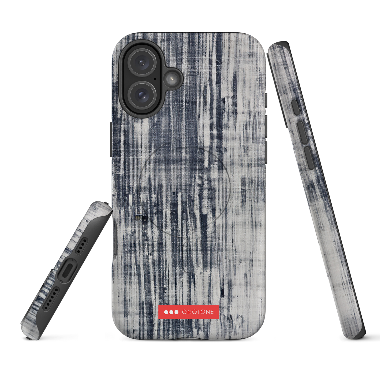 Japanese design indigo iPhone® Case (IND-040)