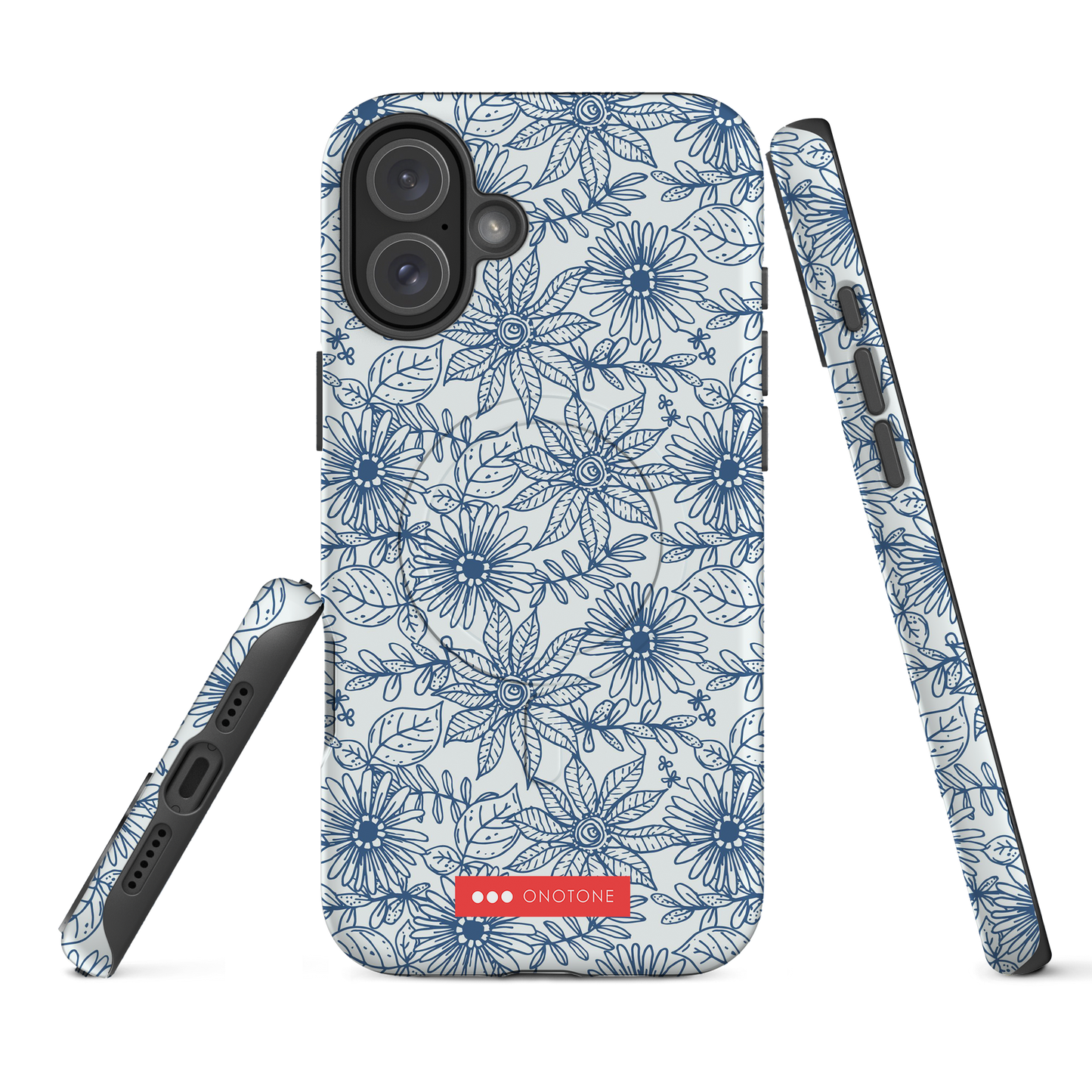 Japanese design indigo iPhone® Case