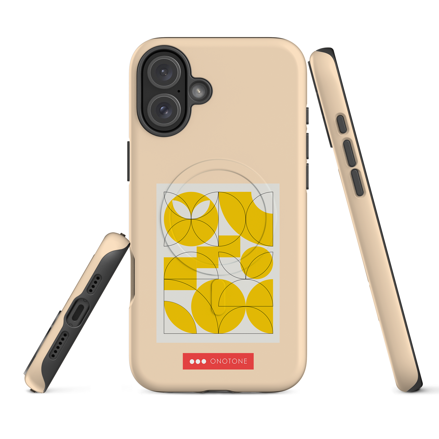 Dual Layer Bauhaus modern iPhone® Case ( MD-3073)