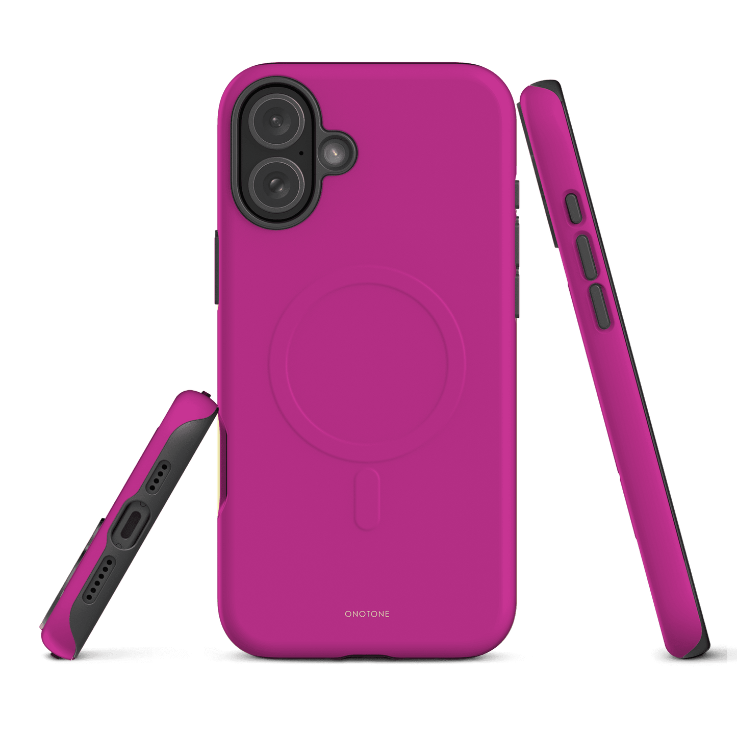 Solid Color pink iPhone® Case - Pantone® 240