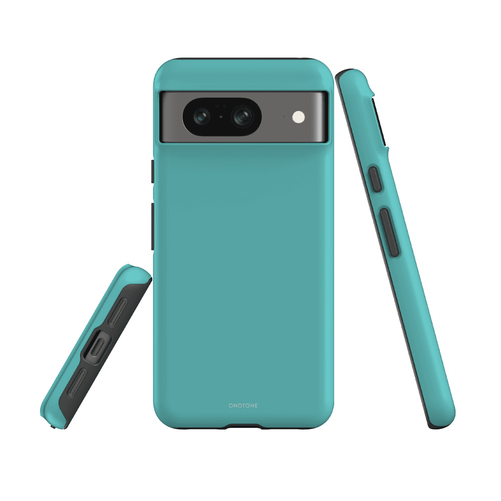 Google Pixel 6 Case in Pantone 325 with dual-layered shockproof protection, TPU lining, and precise button cutouts for easy access.