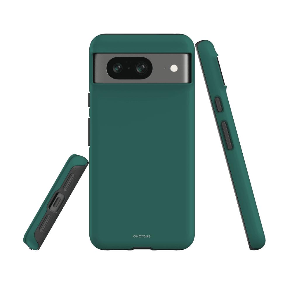 Shockproof Google Pixel Case - Pantone 336 for Pixel 6, designed with dual-layered protection and precise button covers for durability.
