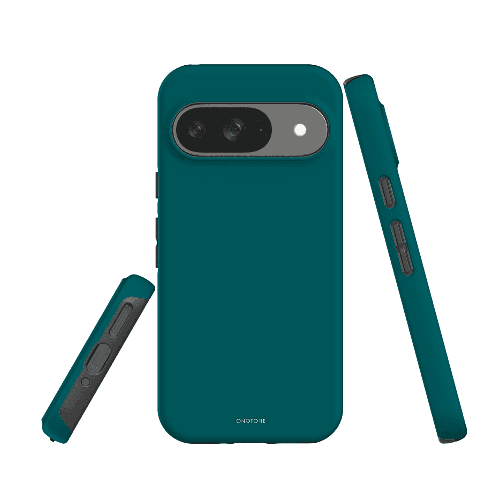 Google Pixel Case - Pantone 323 with precise camera cutout and raised bevel edges. Designed for solid grip and daily protection.