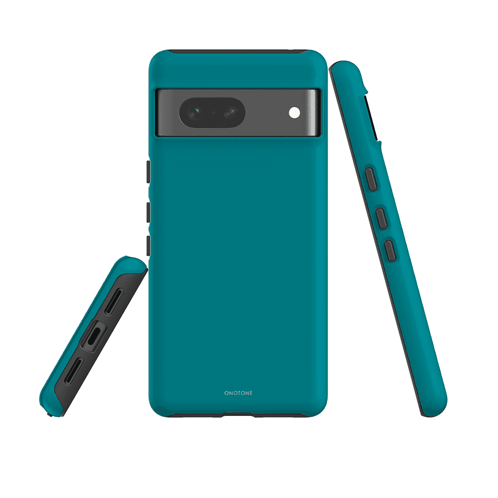 Slim and protective Google Pixel Case - Pantone 321 for Pixel 6a, featuring dual-layer design and enhanced grip texture.