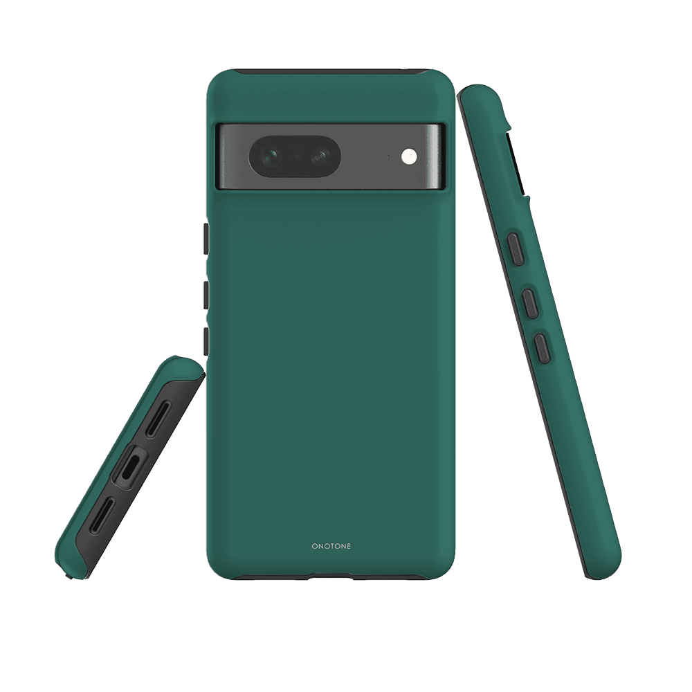 Pantone 336 Google Pixel Case for Pixel 5, shockproof and dual-layered with reinforced corners and snug fit for everyday protection.