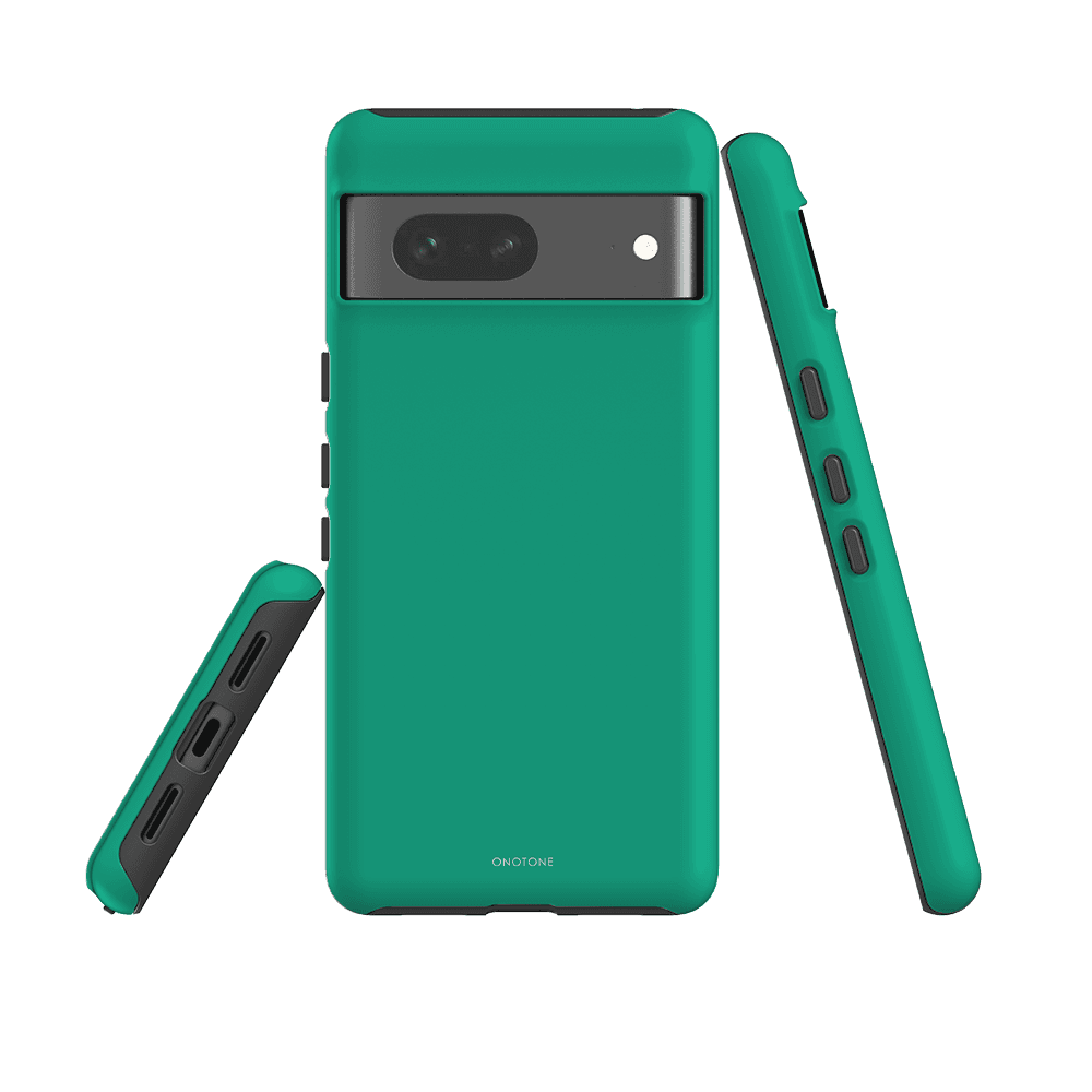 Shock-resistant Google Pixel Case - Pantone 339 for Pixel 6, featuring dual-layered protection and sleek, impact-absorbing design.