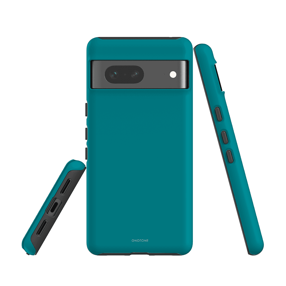 Google Pixel Case - Pantone 321 for Pixel 6a, offering impact protection and a snug fit with tactile button covers.