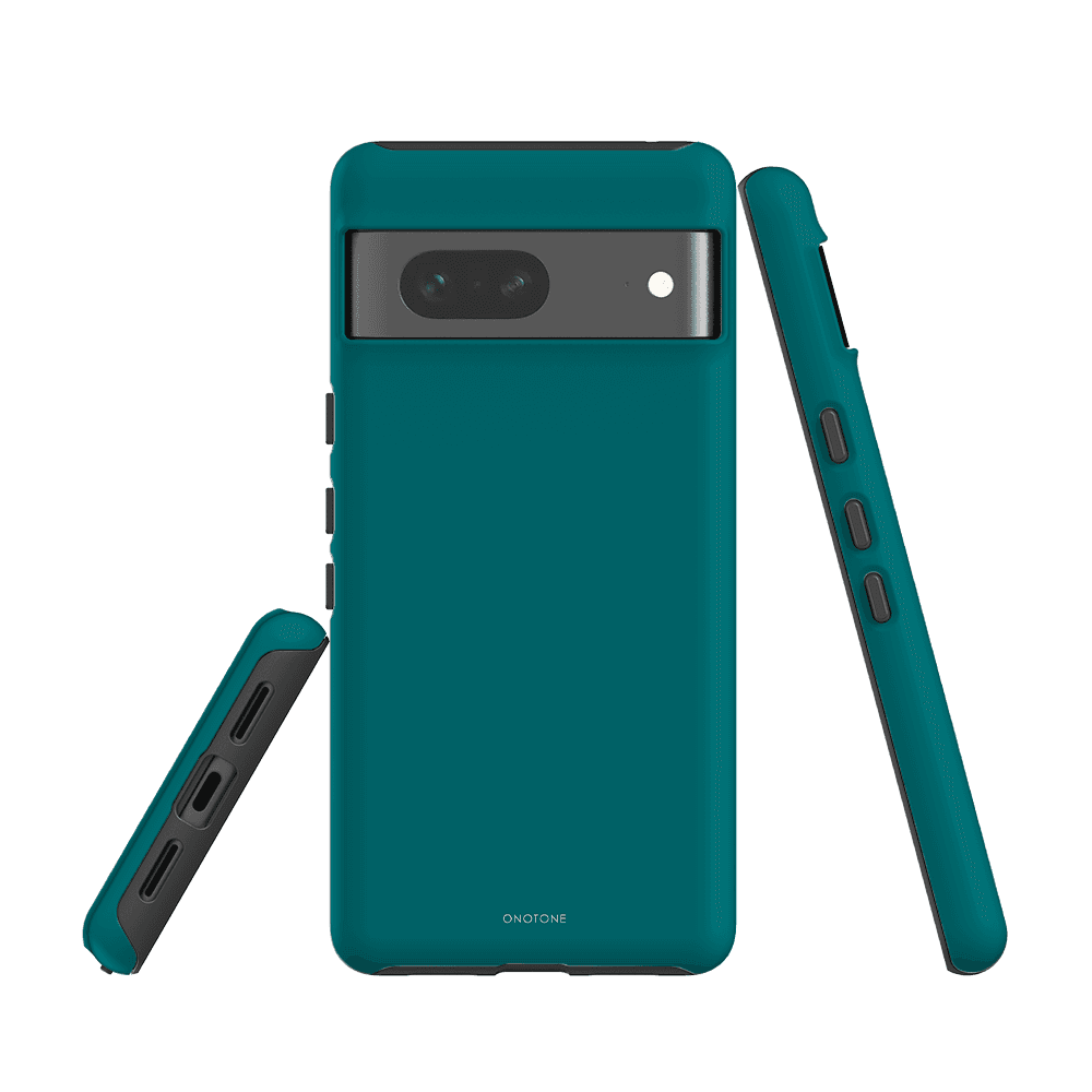 Google Pixel Case - Pantone 322 with dual-layered build and tactile button covers. Offers reliable protection and sleek design.