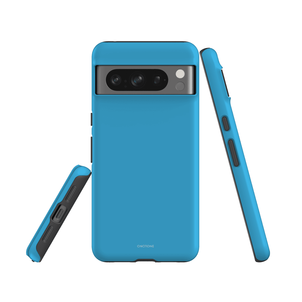 Durable Google Pixel Case Shockproof in Pantone 298 for Pixel 7 Pro, featuring dual-layer design and reinforced corners for drop protection.