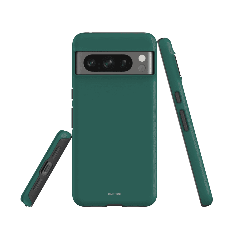 Dual-layered Google Pixel Case - Pantone 336 for Pixel 6 Pro, offering shockproof protection with durable polycarbonate and TPU materials.