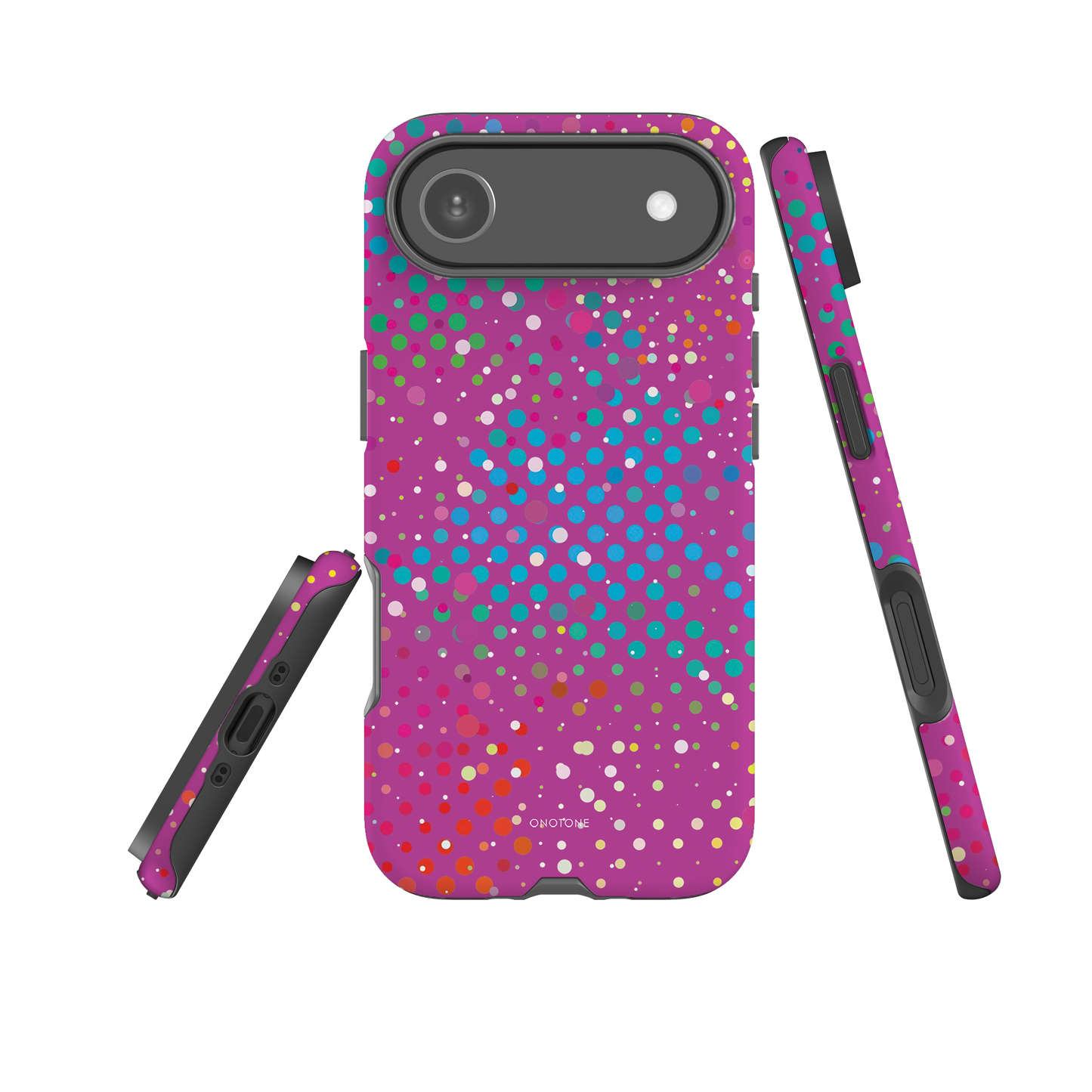 Yellow Polka Dot iPhone case (BD-246)