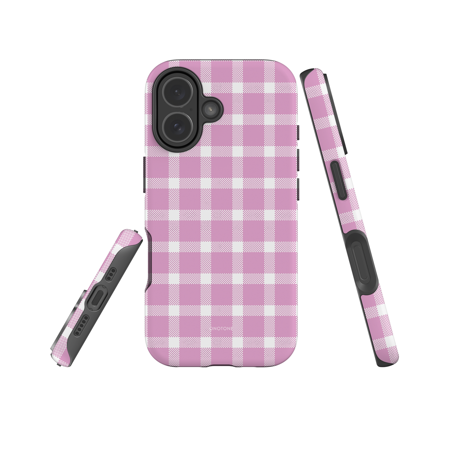Yellow Plaid iPhone Case – Durable, Stylish & Shockproof Protection (BP-244)