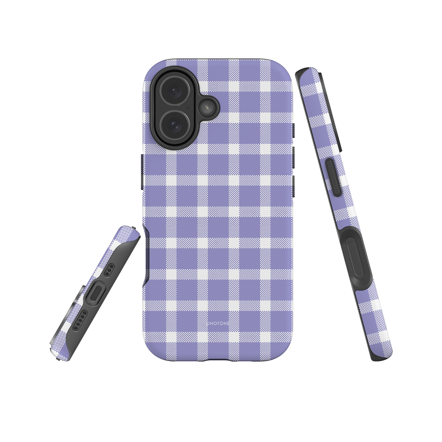 Yellow Plaid iPhone Case – Durable, Stylish & Shockproof Protection (BP-271)