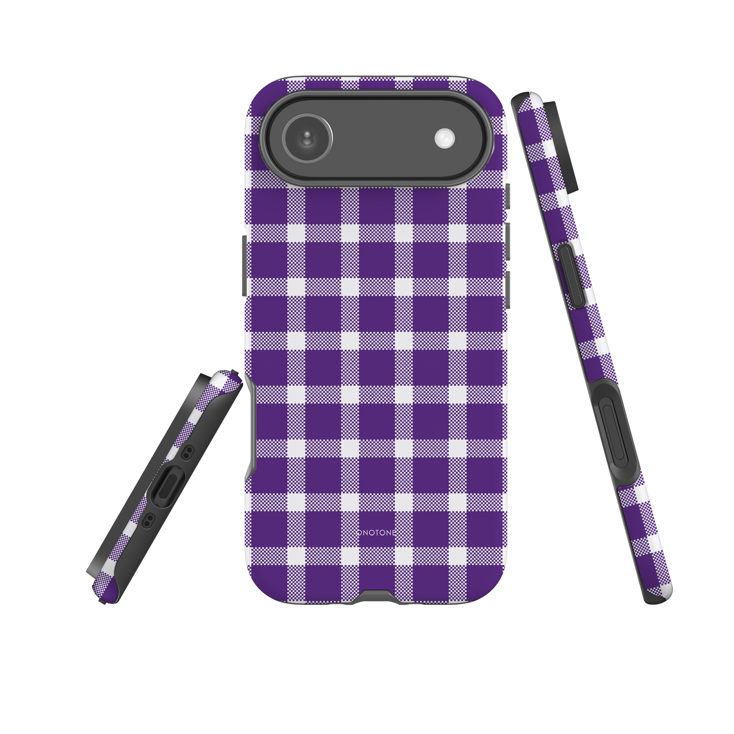 Yellow Plaid iPhone Case – Durable, Stylish & Shockproof Protection (BP-268)