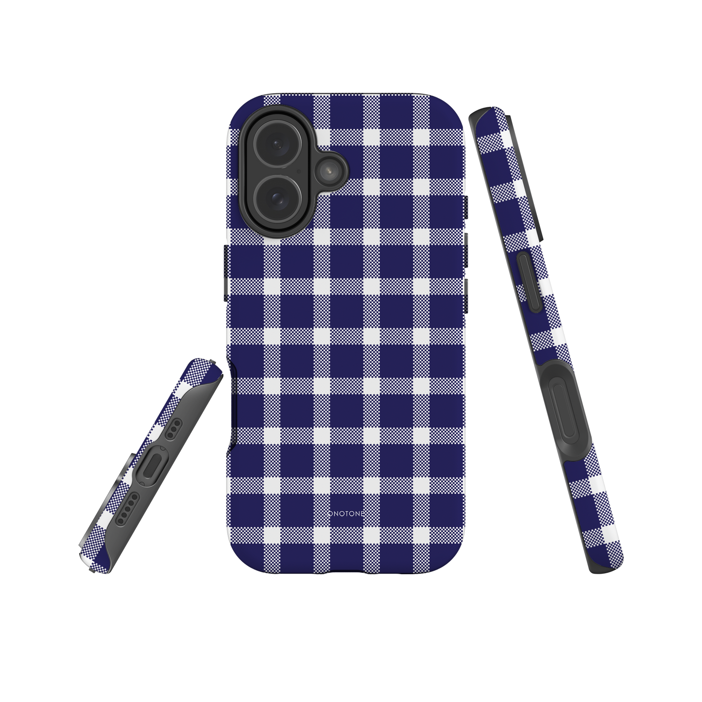Yellow Plaid iPhone Case – Durable, Stylish & Shockproof Protection (BP-273)