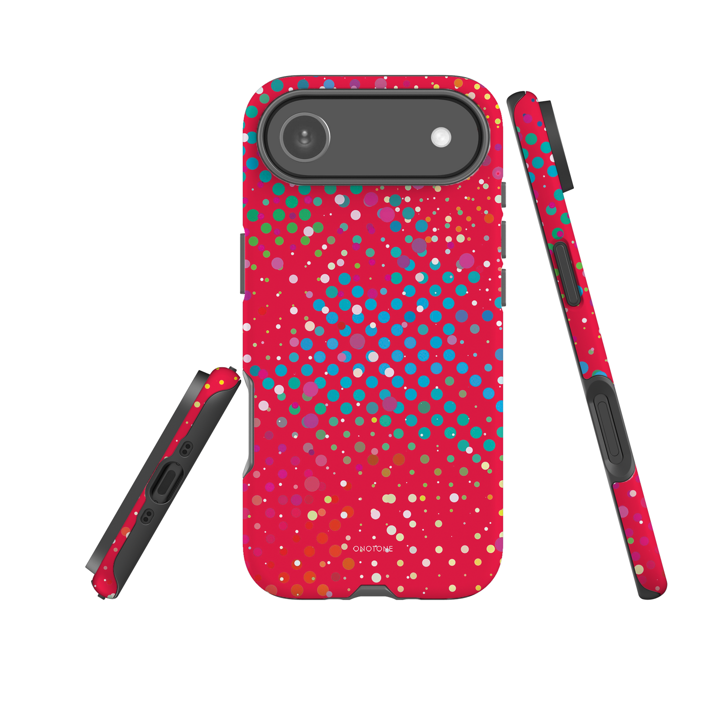 Red Polka Dot iPhone 17 Pro (MagSafe) Case