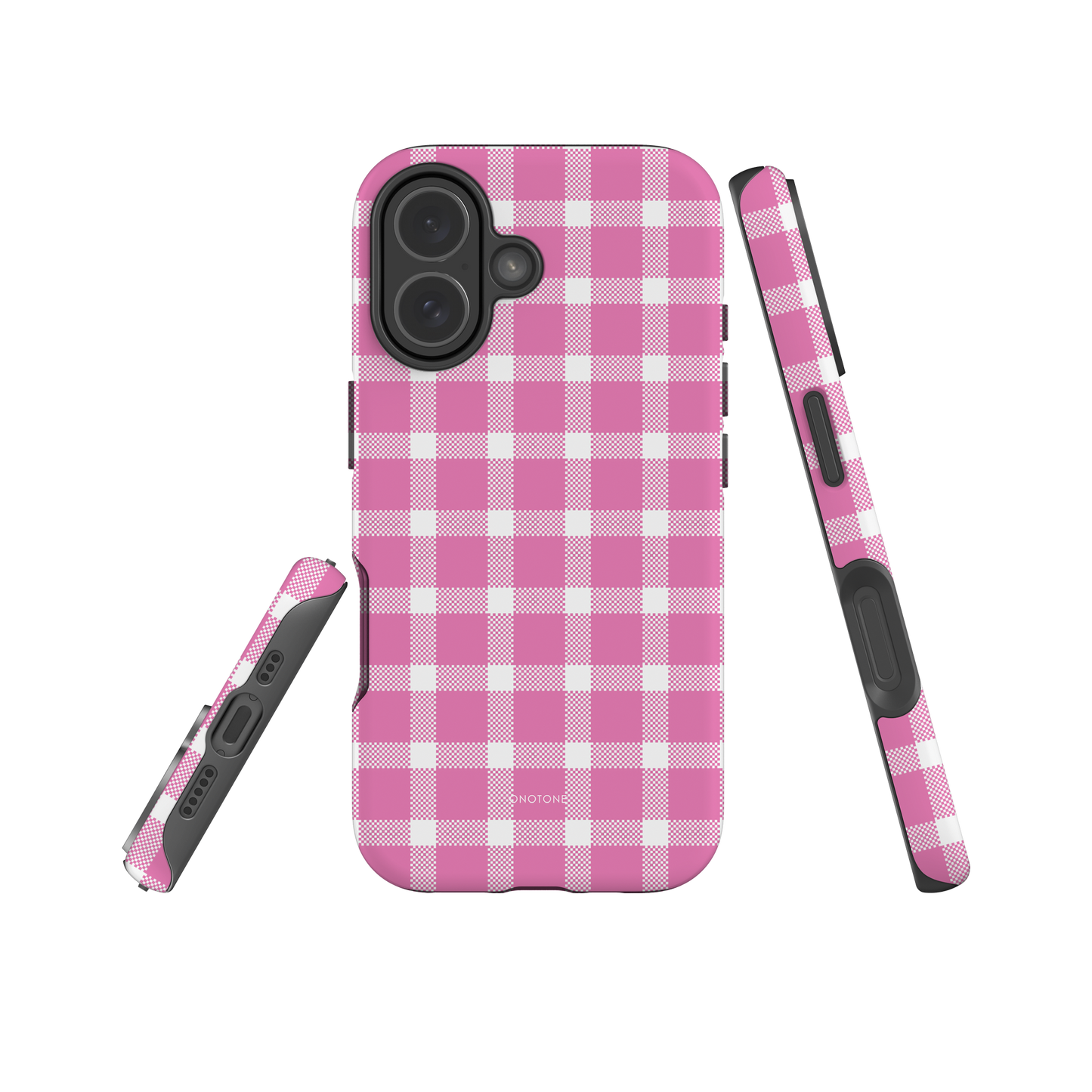 Yellow Plaid iPhone Case – Durable, Stylish & Shockproof Protection (BP-231)